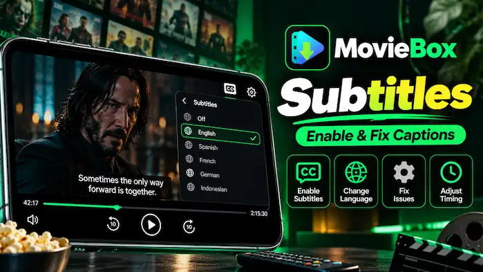 How to Enable Subtitles in MovieBox overview